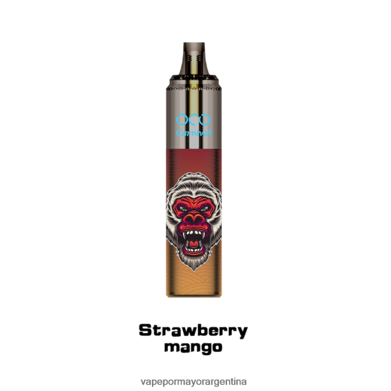 Distribuidor Vapeo Al Por Mayor - LAVIE OCO carnaval 10000 bocanadas 04HZV0357 mango fresa