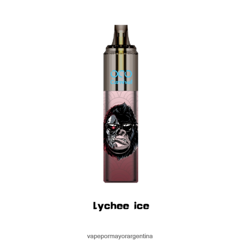 Vape Argentina - LAVIE OCO carnaval 10000 bocanadas 04HZV0352 hielo de lichi