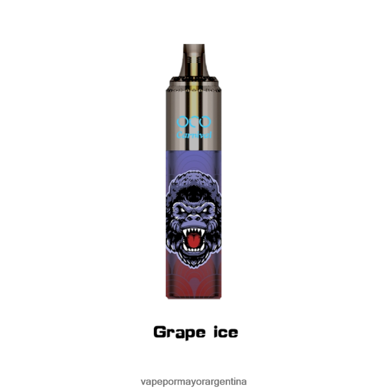 Vape Recargable - LAVIE OCO carnaval 10000 bocanadas 04HZV0350 hielo de uva