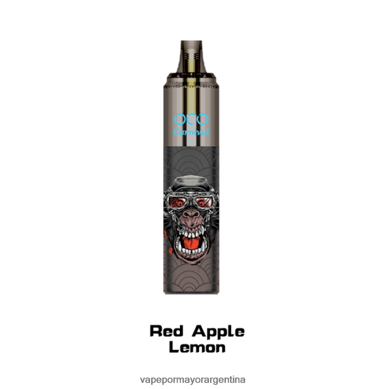 Vapeo Al Por Mayor - LAVIE OCO carnaval 10000 bocanadas 04HZV0356 manzana roja limón