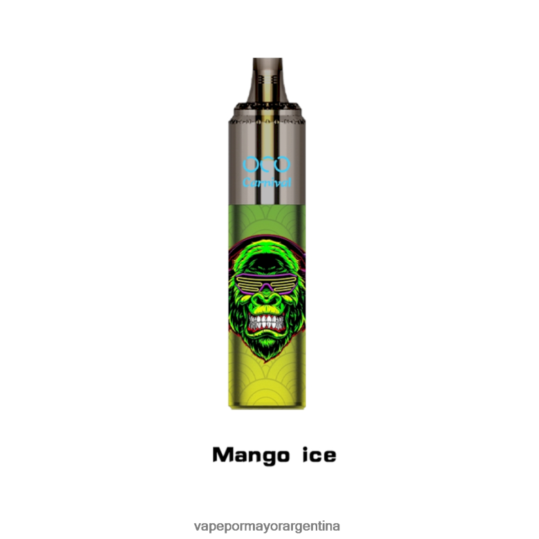 Vaporizador Al Por Mayor - LAVIE OCO carnaval 10000 bocanadas 04HZV0353 hielo de mango