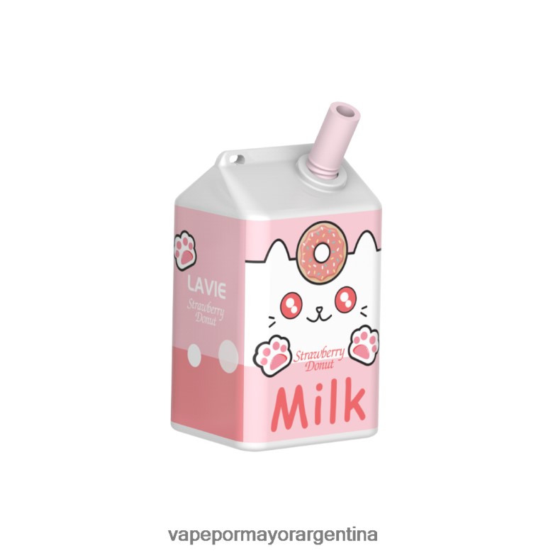 Distribuidor Vapeo Al Por Mayor - LAVIE MILK 7000 bocanadas 04HZV0177 donut de fresa