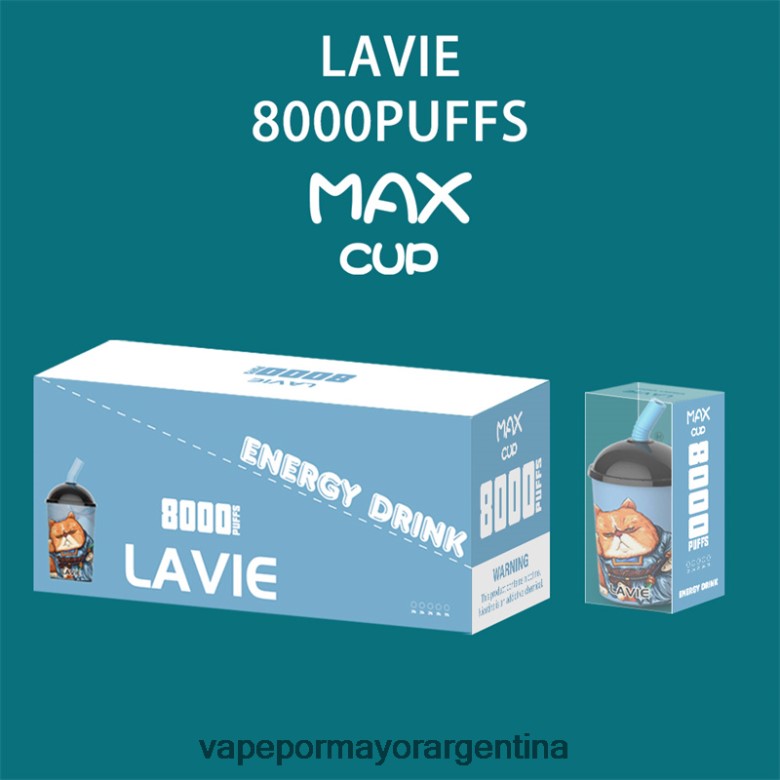 Productos De Vapeo Al Por Mayor - LAVIE Max Cup 8000 bocanadas 04HZV0259 bebida energética