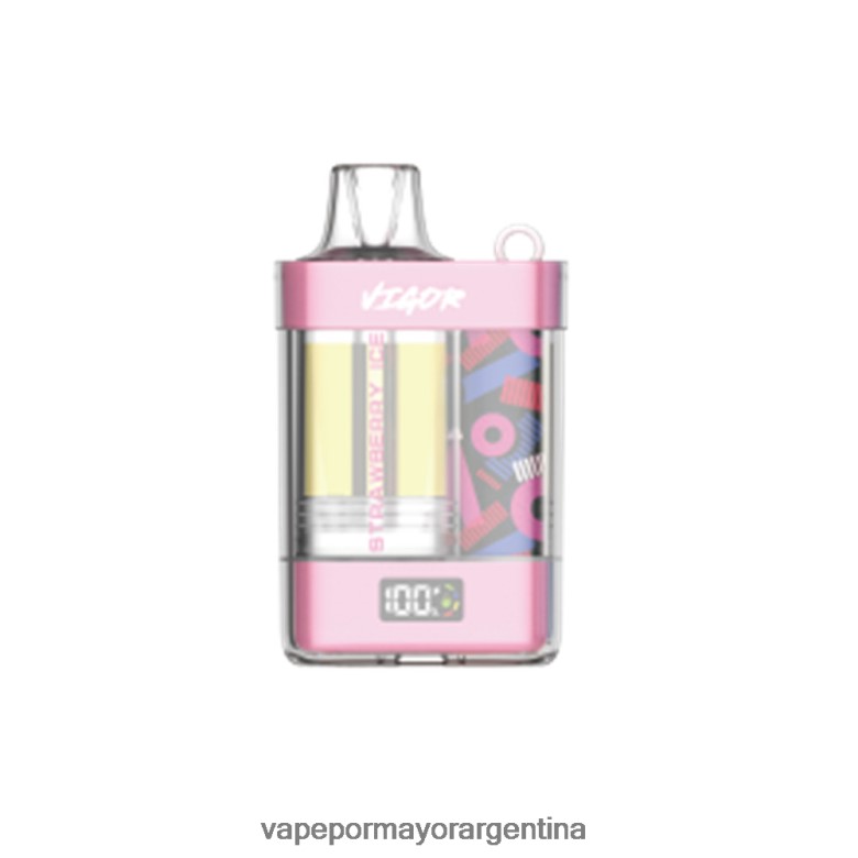 Vape Por Mayor Argentina - LAVIE VIGOR 15000 bocanadas 04HZV01 hielo de fresa