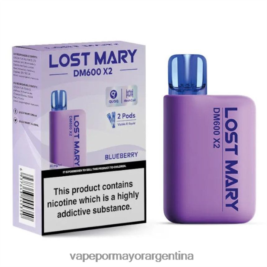 FDLPBF467 arándano - Productos De Vapeo Al Por Mayor LOST MARY DM600 X2