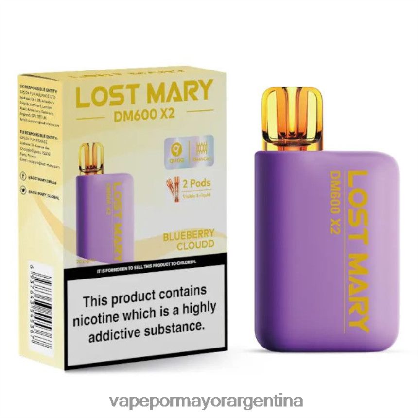 FDLPBF468 nube de arándanos - Vape Recargable LOST MARY DM600 X2