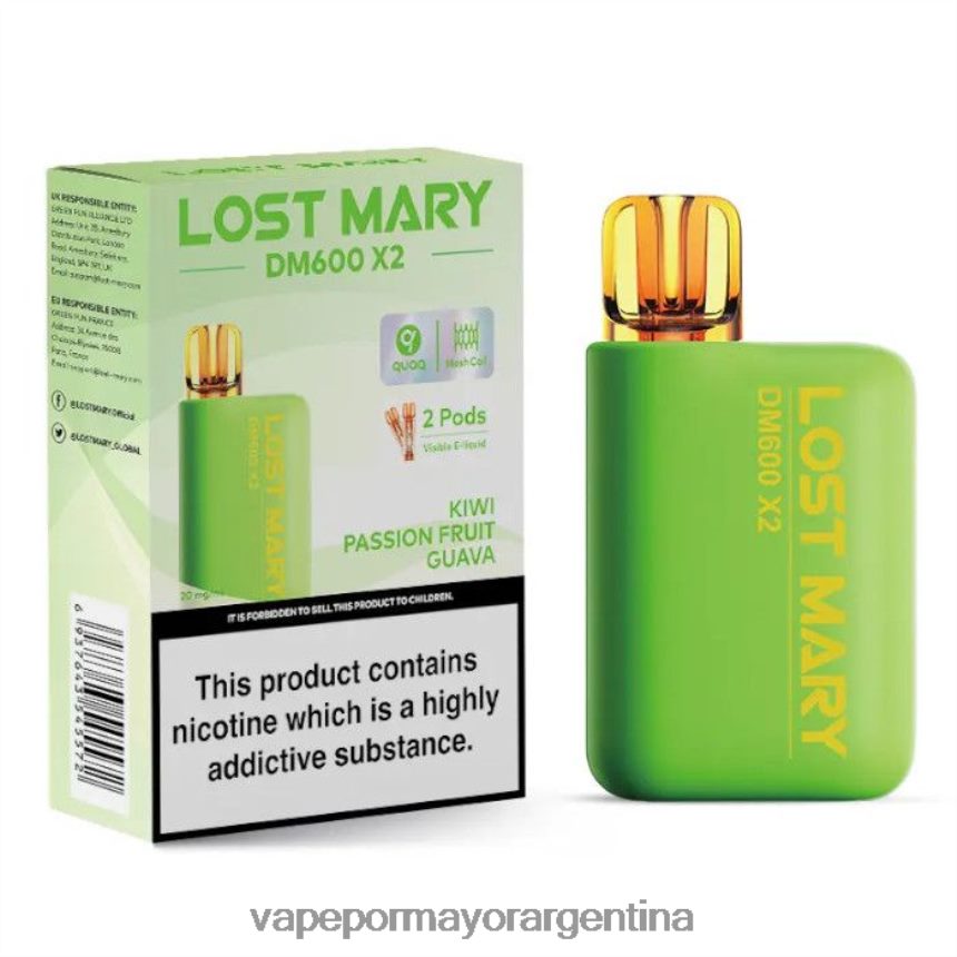 FDLPBF473 kiwi maracuyá guayaba - Venta De Vaporizadores Al Por Mayor LOST MARY DM600 X2