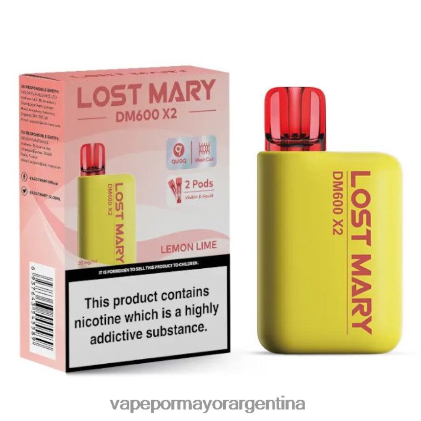 FDLPBF474 Lima Limon - Vapeo Al Por Mayor LOST MARY DM600 X2
