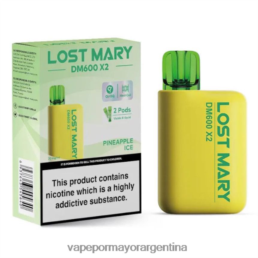 FDLPBF477 hielo de piña - Productos De Vapeo Al Por Mayor LOST MARY DM600 X2