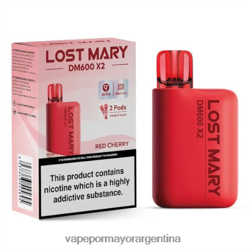 FDLPBF479 rojo cereza - Vape Por Mayor Argentina LOST MARY DM600 X2