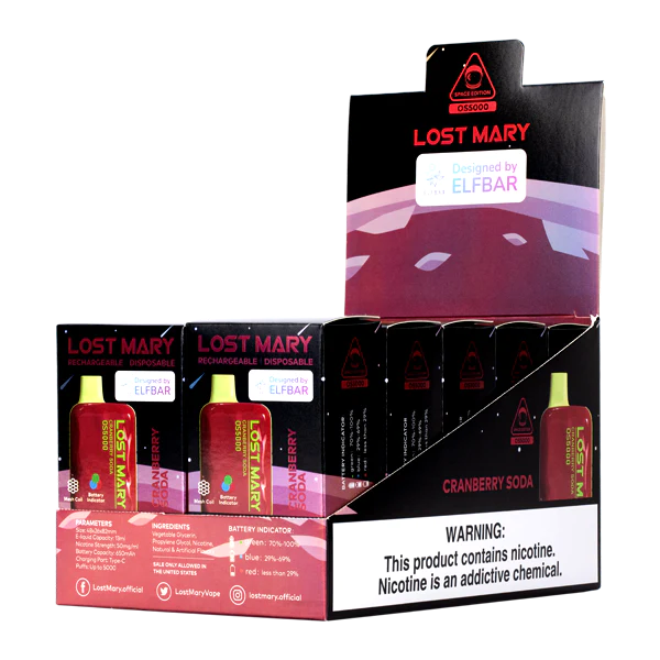 FDLPBF109 refresco de arándano - Vape Por Mayor Argentina LOST MARY OS5000