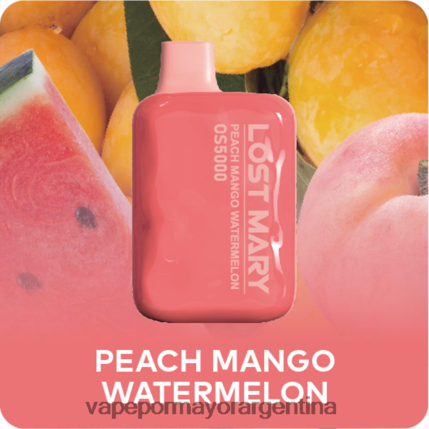 FDLPBF495 sandia mango durazno - Distribuidor Vapeo Al Por Mayor LOST MARY OS5000