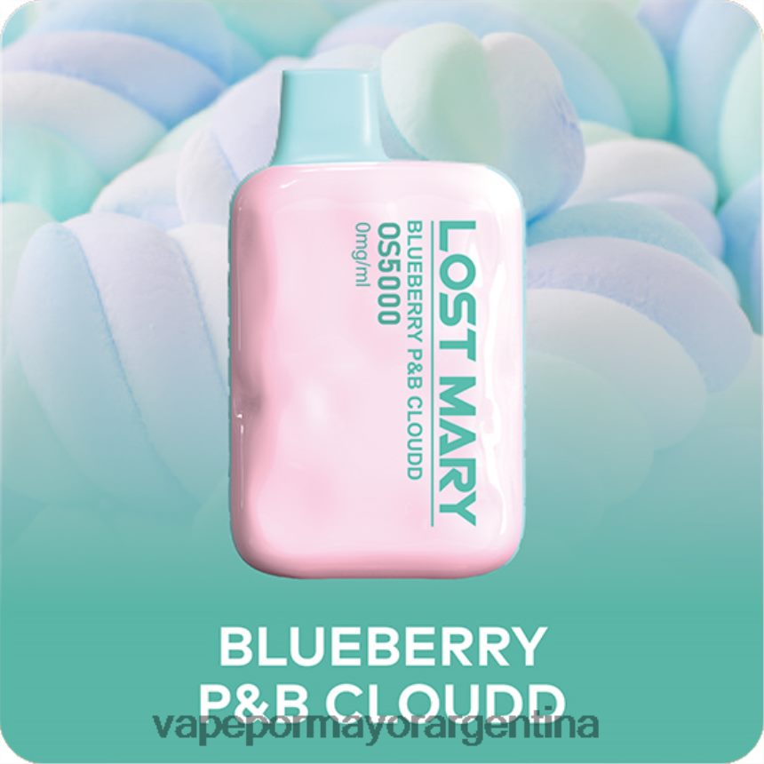 FDLPBF512 arándano p&b nublado - Vaporizador Desechable Al Por Mayor LOST MARY OS5000 0mg/ml