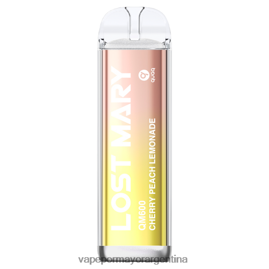 FDLPBF390 limonada de cereza y durazno - Vape Argentina LOST MARY QM600
