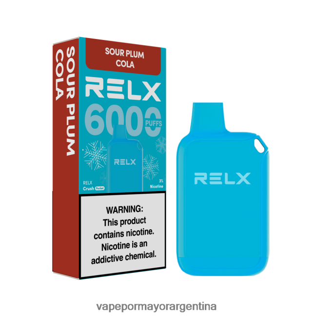 Productos De Vapeo Al Por Mayor - RELX Crush Pocket 6000 helado cola de ciruela agria L0V46019