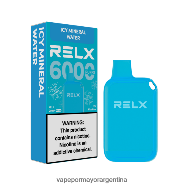 Vaporizador Al Por Mayor - RELX Crush Pocket 6000 helado agua mineral helada L0V46023