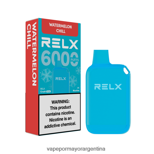 Vaporizador Desechable Al Por Mayor - RELX Crush Pocket 6000 helado enfriamiento de sandia L0V46024