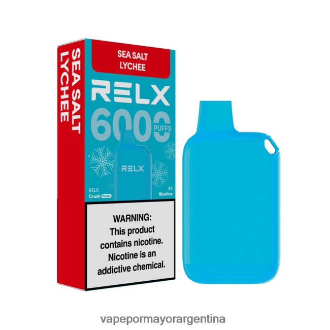 Vaporizador Desechable Al Por Mayor - RELX Crush Pocket 6000 helado lichi de sal marina L0V46014