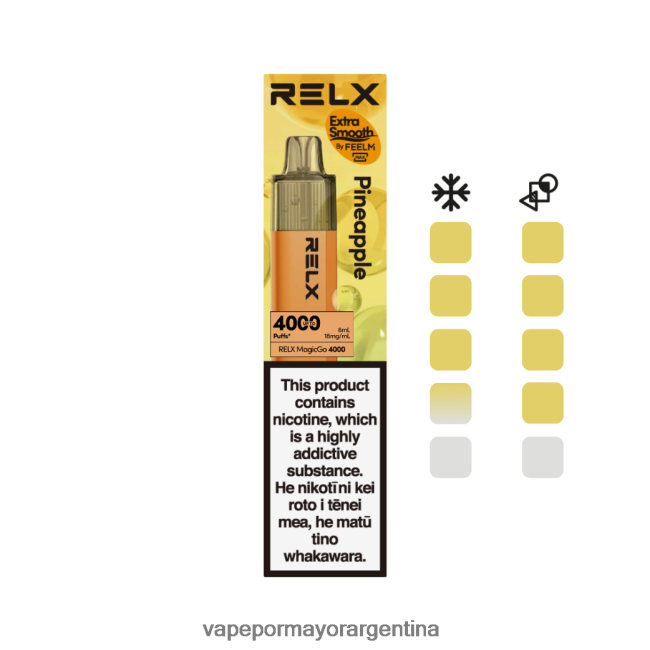 Vape Por Mayor Argentina - RELX MagicGo 4000 vaporizadores desechables piña L0V4601
