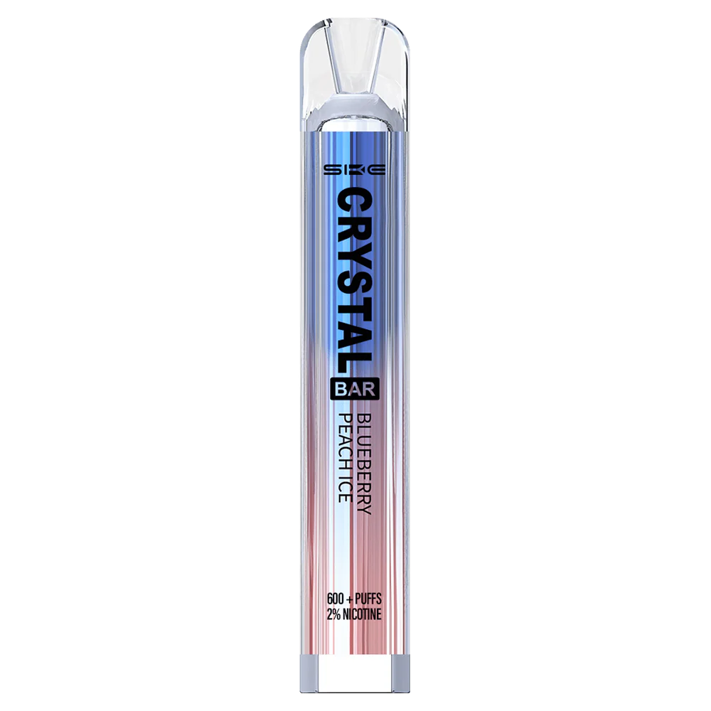 FDLPBF267 hielo de durazno y arándanos - Productos De Vapeo Al Por Mayor SKE Crystal Bar vaporizador desechable 600 inhalaciones