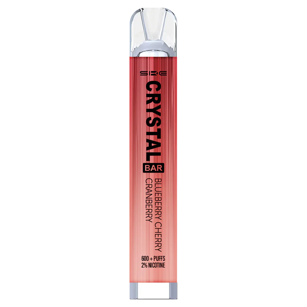 FDLPBF268 arándano cereza arándano - Vape Recargable SKE Crystal Bar vaporizador desechable 600 inhalaciones