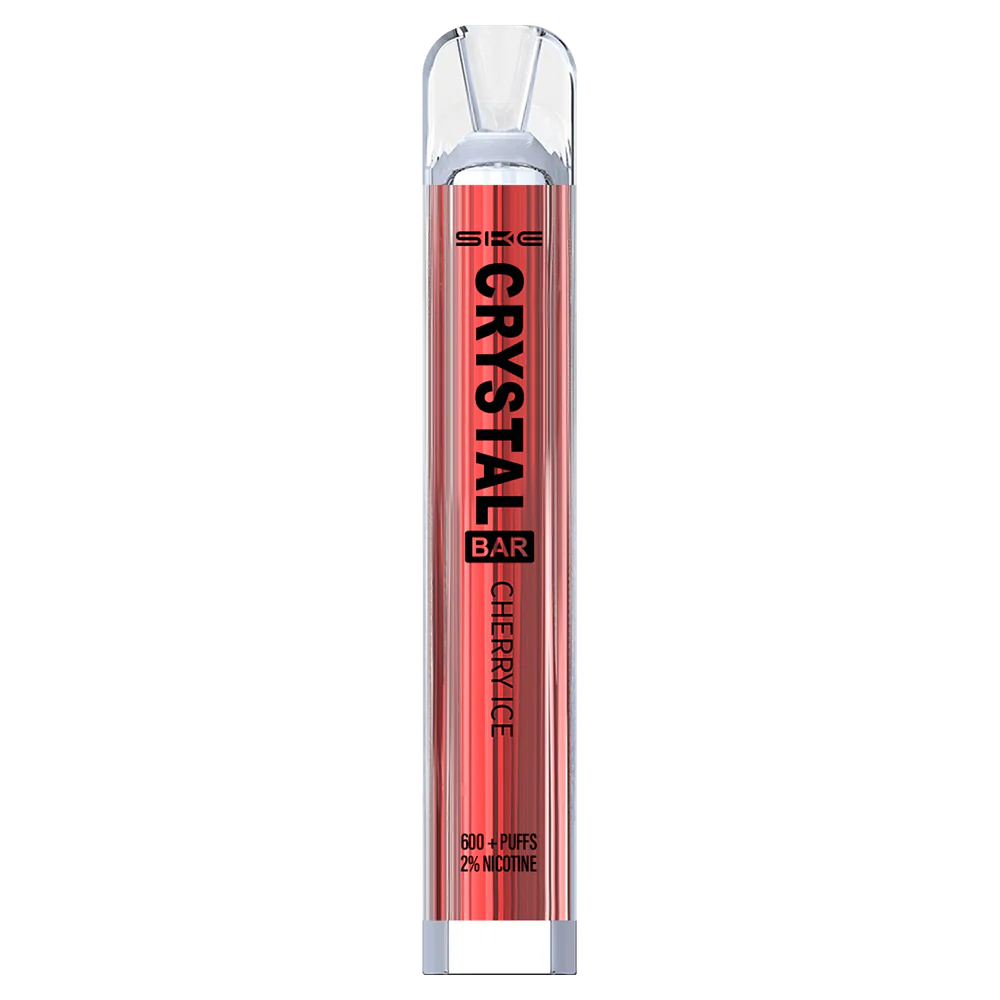 FDLPBF269 hielo de cereza - Vape Por Mayor Argentina SKE Crystal Bar vaporizador desechable 600 inhalaciones