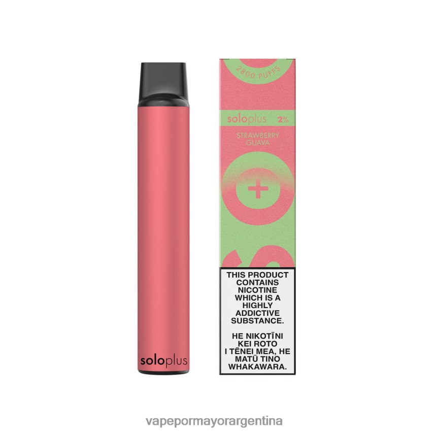 Distribuidor Vapeo Al Por Mayor - Solo Plus colección paraíso vape desechable guayaba fresa VT4J6237