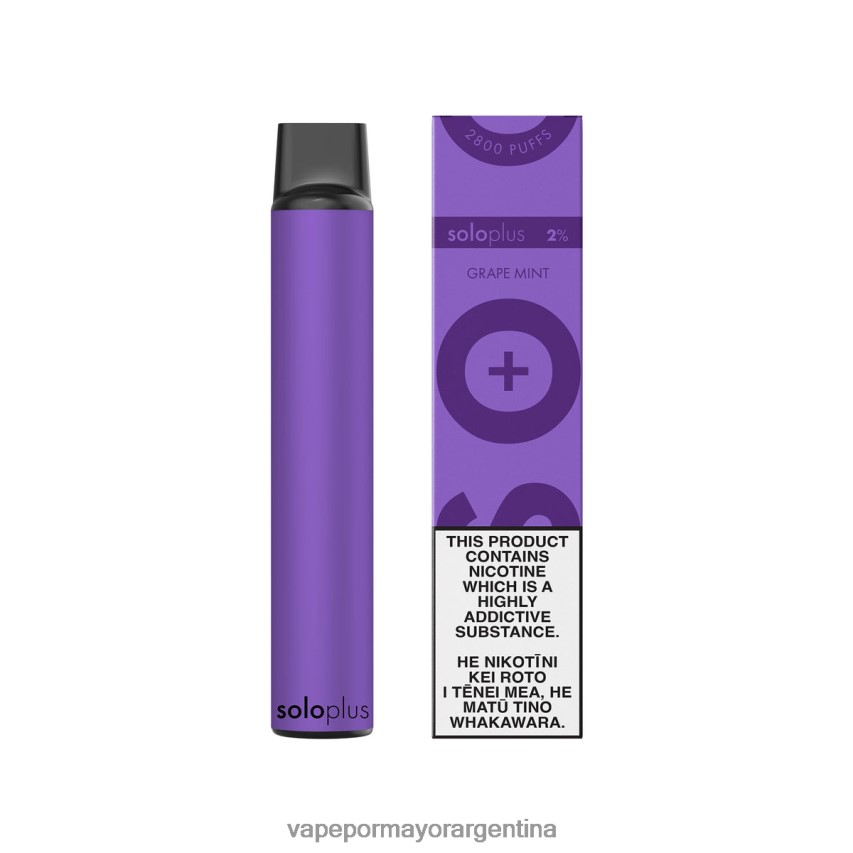 Distribuidor Vapeo Al Por Mayor - Solo Plus vaporizador desechable menta de uva VT4J6227