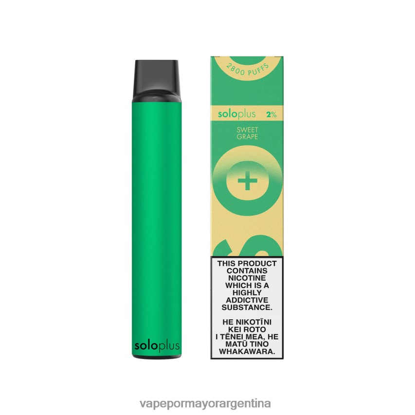 Vape Recargable - Solo Plus colección paraíso vape desechable uva dulce VT4J6240