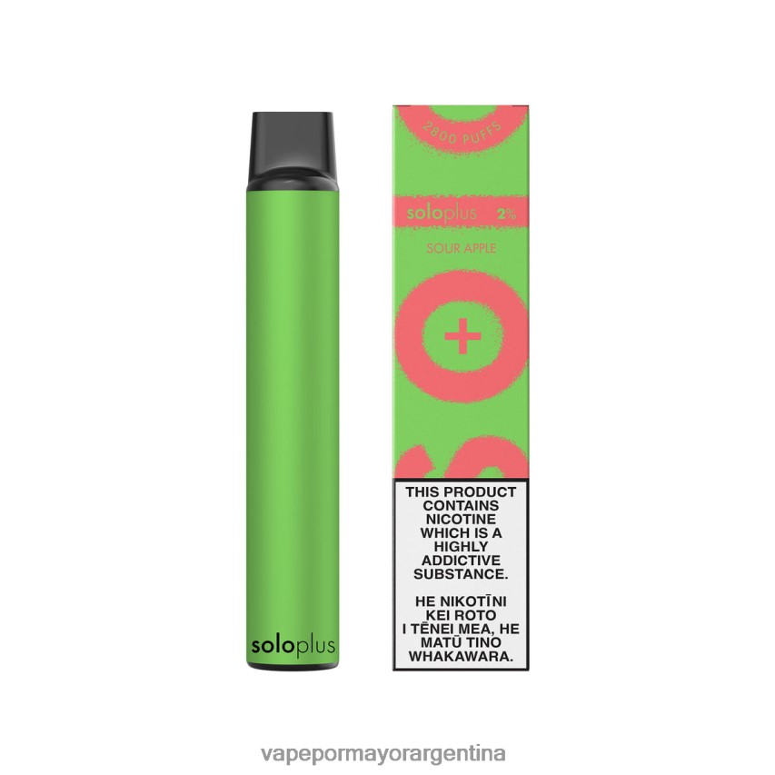 Vape Recargable - Solo Plus vaporizador desechable manzana agria VT4J6230