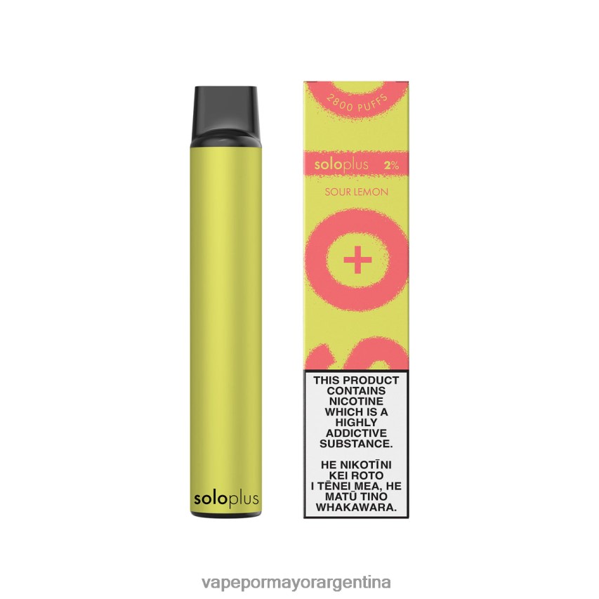 Vapeo Al Por Mayor - Solo Plus vaporizador desechable limón agrio VT4J6236