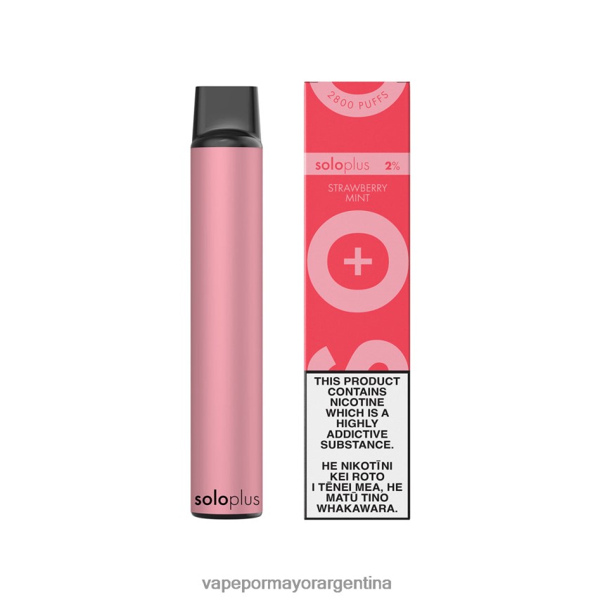 Vapeo Al Por Mayor - Solo Plus vaporizador desechable menta fresa VT4J6226