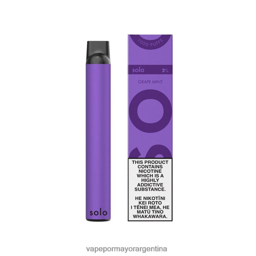Distribuidor Vapeo Al Por Mayor - Solo vaporizador desechable menta de uva VT4J627