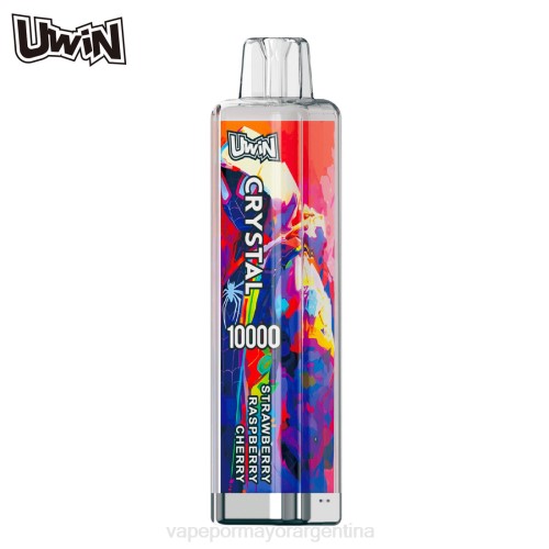 Vape Argentina - UWIN CRYSTAL 10000 vaporizadores desechables fresa frambuesa cereza NN0Z7