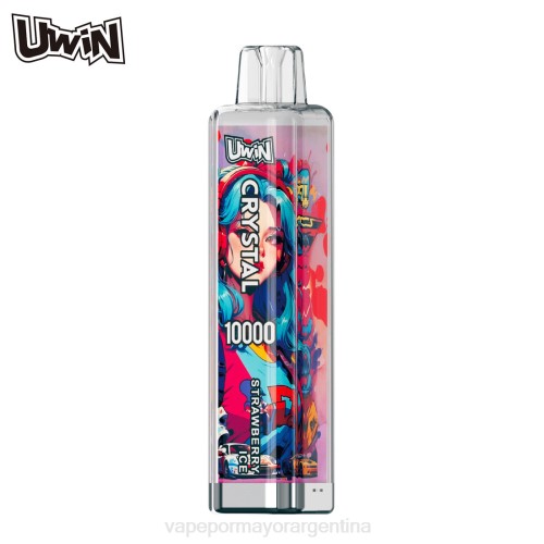 Vaporizador Desechable Al Por Mayor - UWIN CRYSTAL 10000 vaporizadores desechables hielo de fresa NN0Z9