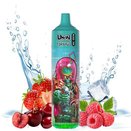 Distribuidor Vapeo Al Por Mayor - UWIN CRYSTAL vaporizador desechable 35k fresa frambuesa cereza hielo NN0Z22