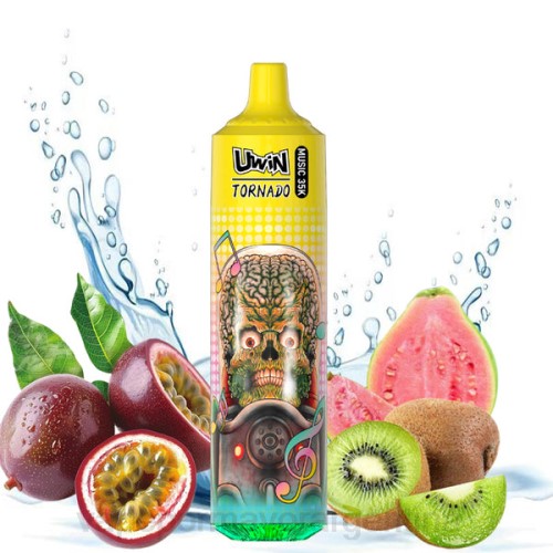 Tienda De Vapeo Al Por Mayor - UWIN CRYSTAL vaporizador desechable 35k kiwi maracuyá guayaba NN0Z23