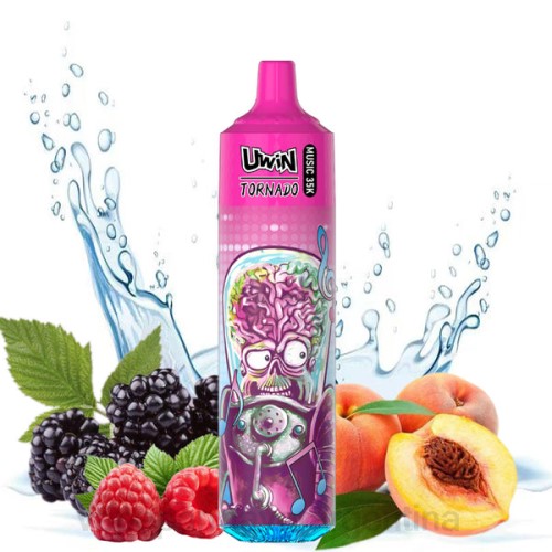 Vape Argentina - UWIN CRYSTAL vaporizador desechable 35k baya de durazno NN0Z27