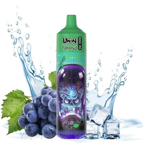 Vape Argentina - UWIN CRYSTAL vaporizador desechable 35k hielo de uva NN0Z17