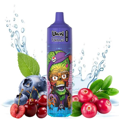 Vape Por Mayor Argentina - UWIN CRYSTAL vaporizador desechable 35k arándano cereza arándano NN0Z26