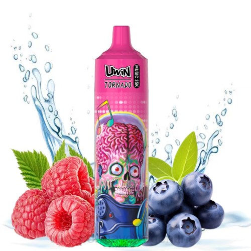 Vape Por Mayor Argentina - UWIN CRYSTAL vaporizador desechable 35k frambuesa arándano NN0Z16