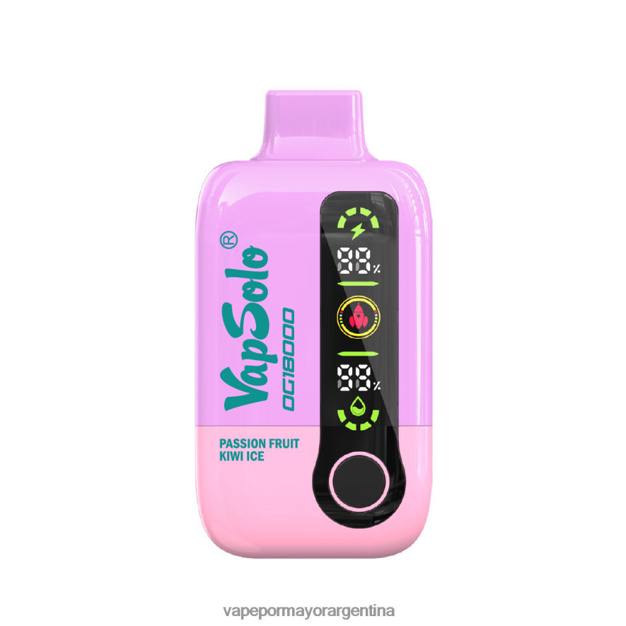 Vaporizador Desechable Al Por Mayor - VapSolo dg18000 Hielo de kiwi y maracuyá 8BVTR44