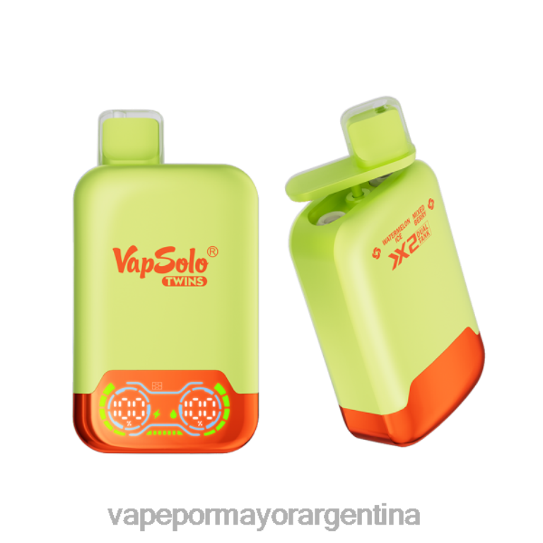 Tienda De Vapeo Al Por Mayor - Vapsolo TWINS vaporizador desechable hielo de sandía y bayas mixtas 62624128