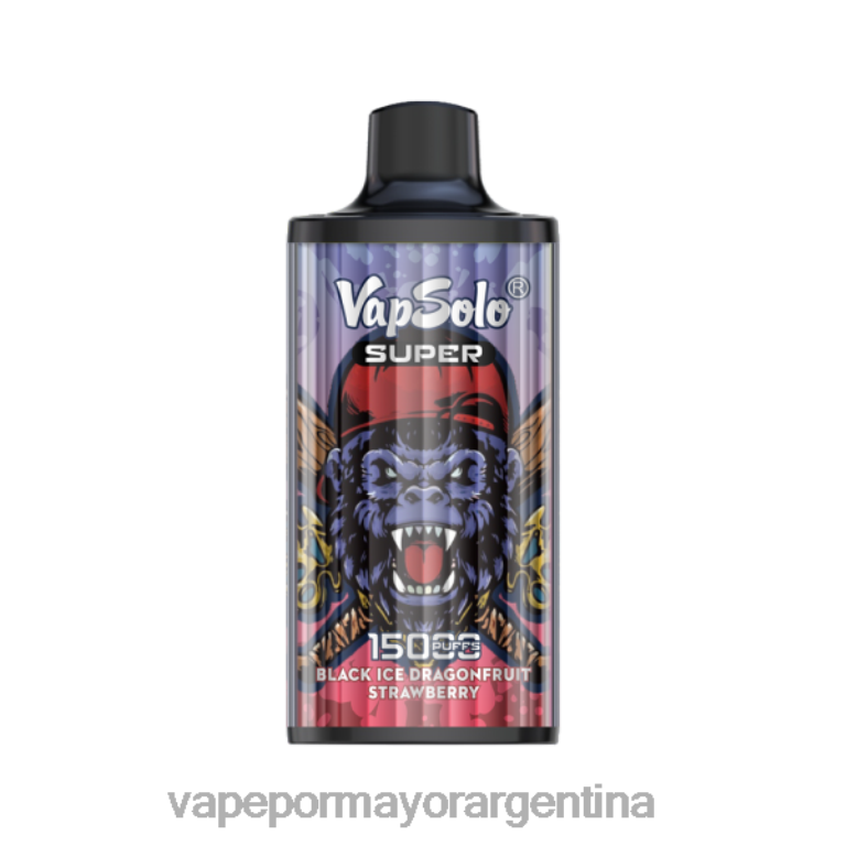 Distribuidor Vapeo Al Por Mayor - Vapsolo SUPER vaporizador desechable fresa de drango de hielo negro 62624107