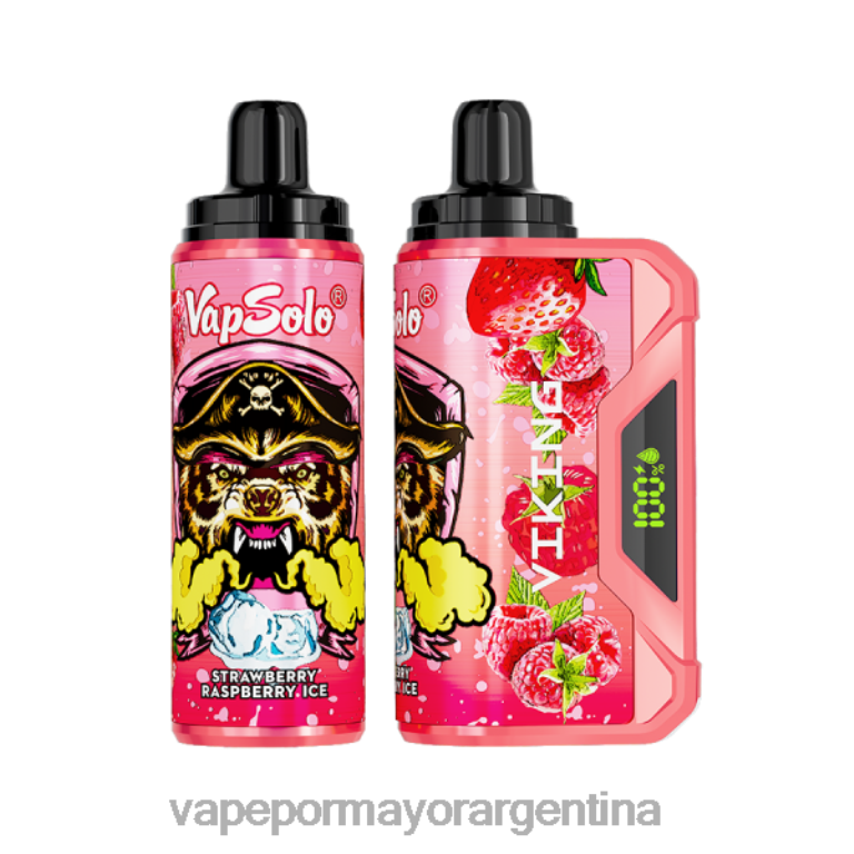 Productos De Vapeo Al Por Mayor - Vapsolo VIKING vaporizador desechable hielo de fresa y frambuesa 62624139