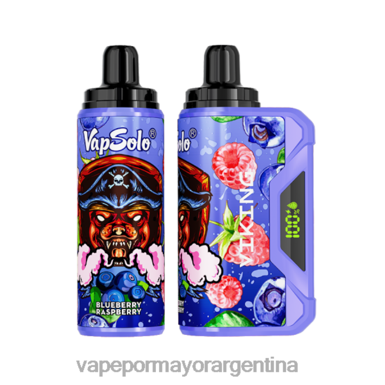 Vape Argentina - Vapsolo VIKING vaporizador desechable frambuesa arándano 62624132