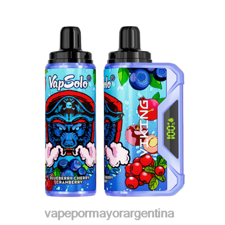 Vape Por Mayor Argentina - Vapsolo VIKING vaporizador desechable arándano cereza arándano 62624131