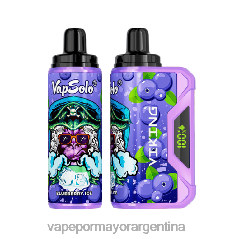 Vape Recargable - Vapsolo VIKING vaporizador desechable arándano 62624130