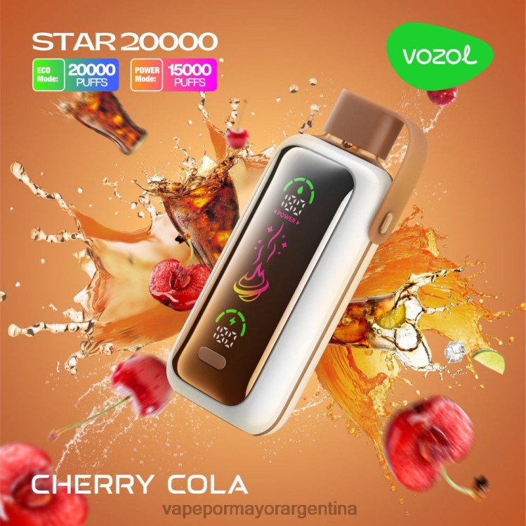 Vapeo Al Por Mayor - VOZOL STAR 20000 Z2TH86 cola de cereza