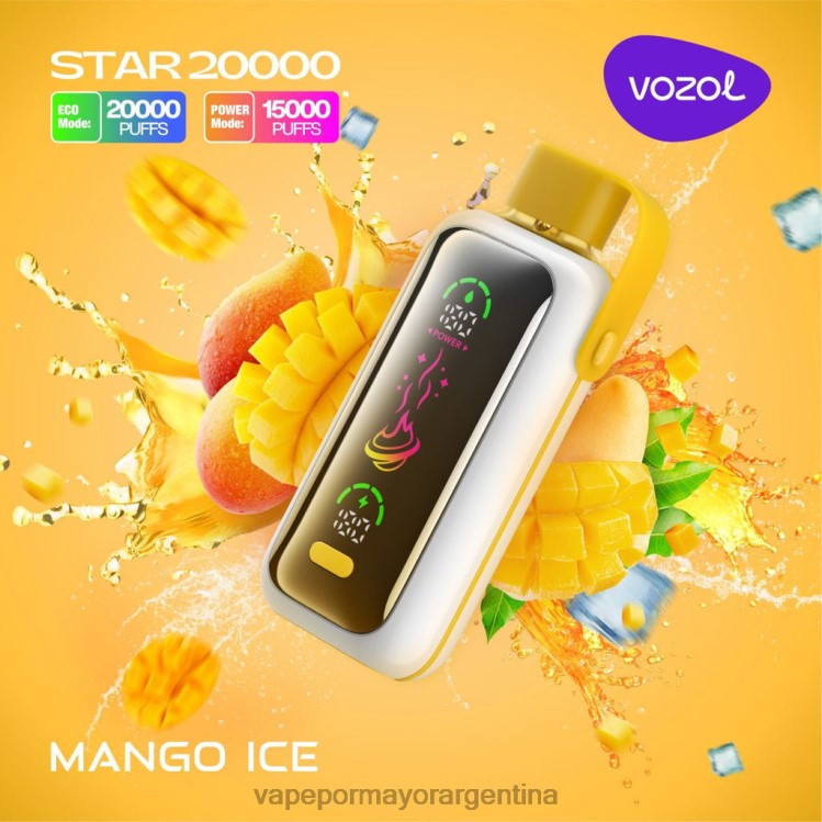 Vaporizador Al Por Mayor - VOZOL STAR 20000 Z2TH813 hielo de mango